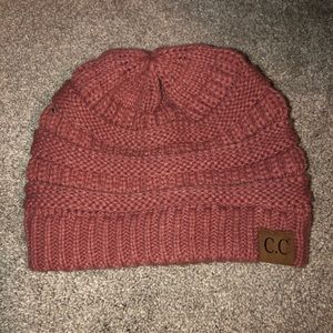 NWOT C.C  Warm thick cut beanie